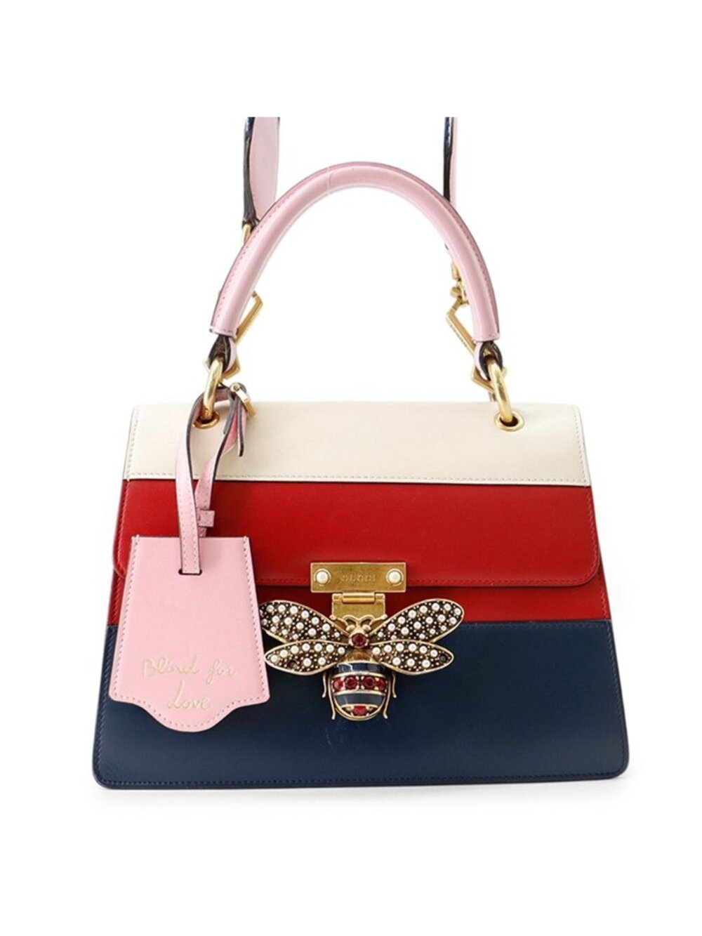 Gucci Handbag Queen Ma Galette Leather 2-Way